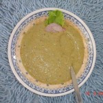 «Мясной» суп-пюре из авокадо