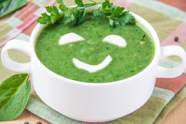 Сыроедческий "Зеленый суп"